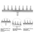 thumbnail image 1 of Aquarium Air  Splitter Stainless Steel Fish Tank Air Pump Splitter Distributor Aquarium Oxygen Pipe Control Valve Connector, 1 of 7