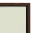 thumbnail image 4 of Kate and Laurel Sylvie Skate Dog Framed Canvas Wall Art by Rachel Lee of My Dream Wall, 23x33 Walnut Brown, Decorative Animal Art for Wall, 4 of 8