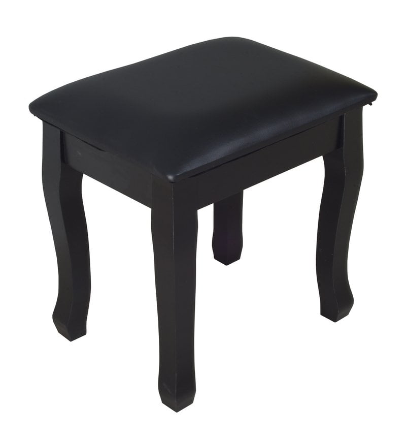 Details about   Piano Bench/Stool/Chair with Storage Bedroom Vanity Stool Makeup Chair Seat 