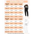 thumbnail image 3 of UVN Tracksuit for Women Colorblock Striped Sweatsuit Casual 2 Piece Sweatshirts Sweatpants Jogger Set Outfits, 3 of 10