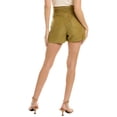thumbnail image 2 of Hudson Jeans Women's Paperbag, tie Waist Short, Green Moss 2, 31, 2 of 3