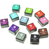 Hampton Art Multicolor Contemporary Ink Pad Set, 12 Individual Pads
