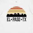 thumbnail image 4 of Inktastic El Paso Texas Skyline Retro Boys or Girls Baby T-Shirt, 4 of 5