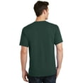 thumbnail image 2 of Port & Company PC54 Mens Core Cotton Tees, Dark Green - Large, 2 of 2