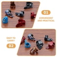 thumbnail image 2 of Bamboohart 7Pcs Plastic Finger Picks Thumb Picks Plastic Guitar Thumb and Finger Pick Finger Protector, 2 of 8