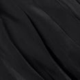 thumbnail image 4 of Lovskoo Women's Summer High Waist Pleated Chiffon Skirt Swing A Line Maxi Skirt Comfortable Plus Size Elastic Waist Skirt Black, 4 of 5