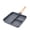Beige, variant on Nonstick Maifan Stone Mini Frying Pan Egg Burger Dumpling Breakfast Pan Small Skillet Home Cookware for All Stovetops