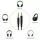 thumbnail image 3 of Volumen de control de línea de cable de auriculares Ajustable 3.5 mm a 2.5 mm Accesorios de cable de auriculares con conector recto Reemplazar piezas Inevent EL023429-00B, 3 of 7