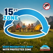 Thermacell Fuel-ZoneGuard Extreme Fuel Powered Mosquito Repeller with 12-Hr Refill, Green