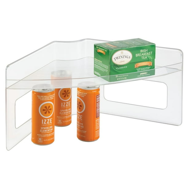 InterDesign Lazy Susan 8 in. H x 8.75 in. W x 17.75 in. L Clear Wedge