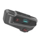 thumbnail image 1 of Riwesomey ABS 2000M 6 conductores impermeable motocicleta Bluetooth auriculares Scooter casco intercomunicadores Audio llamada intercomunicador Accesorios para motos, 1 of 6