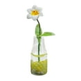 thumbnail image 5 of guohui Doll House Mini Flower Model Miniature Flower with Glass Vase for 1:6 1:12 Scale White lily, 5 of 9