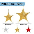 thumbnail image 3 of Hanging Star Decoration Christmas Decoration Star Decoration ，Foldable 3D Hanging With Lights Christmas Decorations, 3 of 9