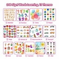 thumbnail image 2 of ABC Learning Flash Cards for Toddlers 2-4,Autism Toys,Speech Therapy Educational Talking Sight Words Kindergarten Boys and Girls,248 Pink, 2 of 8