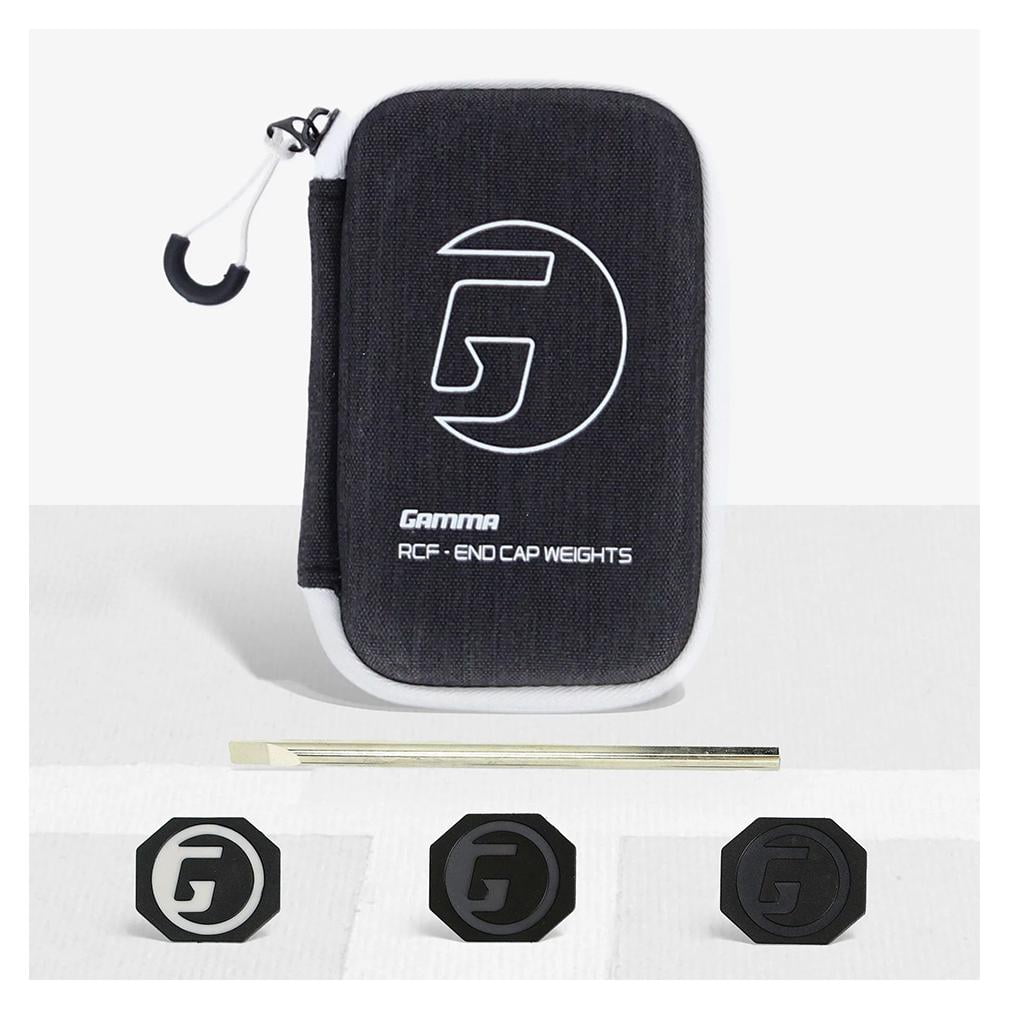GAMMA RCF End Cap Pickleball Paddle Weights, 3g, 6g, and 9g End Cap Weight Options