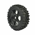 thumbnail image 4 of 4pcs 1/8 Scale RC Rubber Tires Hex 17mm Wheels Rims For RC Off-Road Buggy Car, 4 of 6