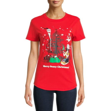 The Nightmare Before Christmas Juniors’ Graphic T-Shirt