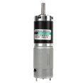 thumbnail image 2 of DC Geared Motor Copper High Torsion Low Noise Mini Electric Motor 24V 15W Black Silver 10r/min, 2 of 5