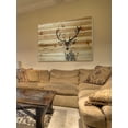 thumbnail image 4 of "Inquisitive Deer" Painting Print on Natural Pine Wood, 4 of 7