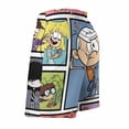 thumbnail image 4 of The Loud House Men's Swim Trunks Board Shorts Drawstring Elastic Waist Quick Dry Swimsuits Beach Shorts with Pockets L, 4 of 8