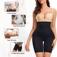 thumbnail image 6 of Irisnaya Shapewear Bodysuits for Women Padded Butt Lifter Seamless High Waist Trainer Slim Panties Tummy Control Body Shaper Hip Enhancer Thigh(Black Large), 6 of 8