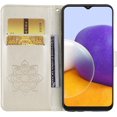 thumbnail image 2 of case for Samsung Galaxy A32 5G (Not 4g) Case for Women, Glitter Bling Diamond PU Leather Wallet Phone Case with Wsrist String Full Body Protective Flip Cover for Samsung Galaxy A32 5G Owl Gold, 2 of 14