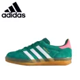 thumbnail image 3 of Zapatillas de deporte de interior Adidas Originals Gazelle para hombre y mujer, de gamuza, antideslizantes, cómodas, resistentes al desgaste y de corte bajo, 3 of 5