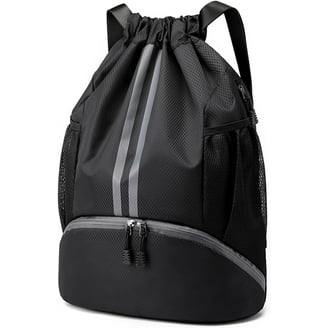Drawstring Backpack Water Resistant String Bag Sports Sackpack Gym