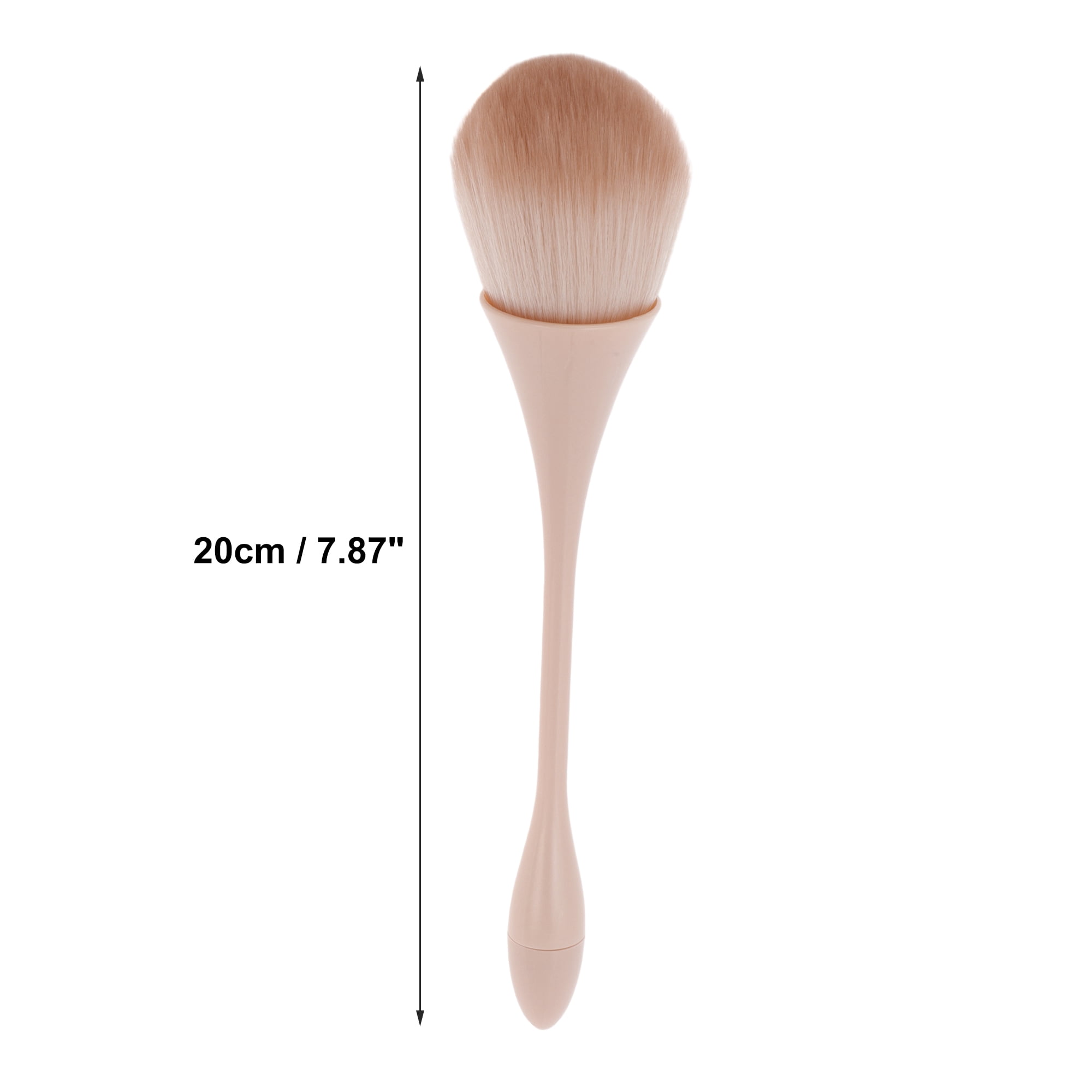 Unique Bargains 1 Pc Lightweight Makeup Brush for Travel Pink