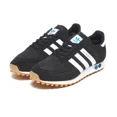 thumbnail image 1 of Ad-id-as La Trainer Black Gum Trainers Sneakers Low Top Originals Shoes Men Size, 1 of 6