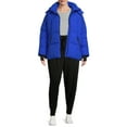 BCBG Paris Women's and Women's Plus Cloud Puffer Coat with Hood, Sizes