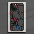 thumbnail image 3 of Funda de teléfono Sanrio Hello Kitty para iPhone, 15, 14, 13, 12, 11 Pro Max, mini, XS, XR, X, 8, 7, 6 Plus, SE, cubierta translúcida esmerilada de TPU, 3 of 5