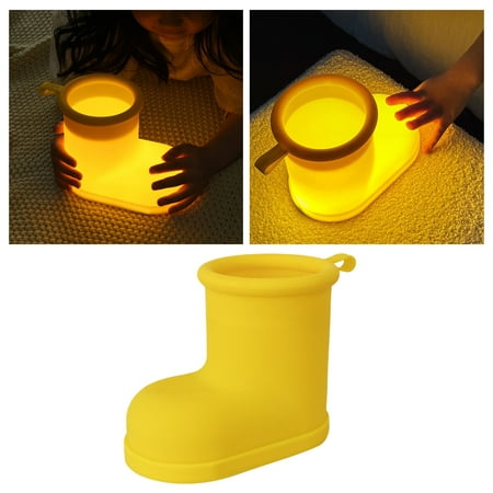 

Cute Rain Boots Water Shoes Night Light LED Silicone Toddler Rain Boots Lamp For 3 Dimming Nightlight For Boys Girls Room Christmas Present Birthday Presents Night Light Night Lights Plug Into Wall