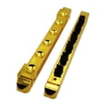 thumbnail image 1 of Justharion Billiard Stick Holder Billiard Games Snooker Pool Cue Rack Aureate Cue Clip Locating Gold 39.5x3.2cm, 1 of 6
