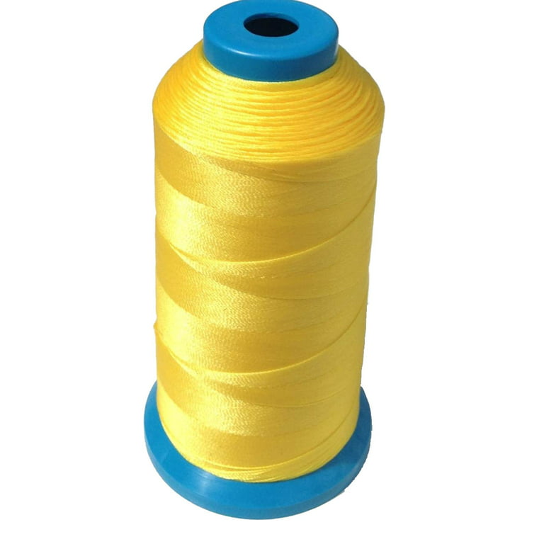 Bonded Nylon Sewing Thread #92 T90 1850yds for Outdoor, Upholstery (White)