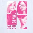 thumbnail image 3 of Barbie - Be Original Squares - Toddler And Youth Short Sleeve Graphic T-Shirt, 3 of 5
