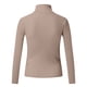 thumbnail image 3 of Gibobby Sueter Dama Suéter de punto de mujer Color sólido O Cuello de fondo Suéter de cuello Tops (Caqui, L), 3 of 5