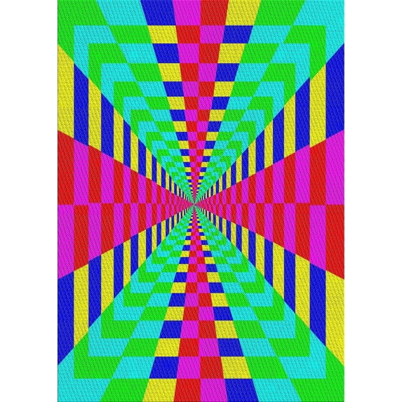 Ahgly Company Machine Washable Indoor Rectangle Transitional Green Area Rugs, 2' x 4'