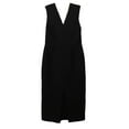 thumbnail image 2 of Victoria Beckham Robe Smoking Ajustée en Crêpe Noir pour Femme - 6, 2 of 2