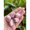 thumbnail image 3 of GAF TREASURES Wholesale Rhodonite Tumbled Stones, Polished Rhodonite Gemstone, Rhodonite Healing Crystals (Rhodonite, 0.25 Pound), 3 of 8
