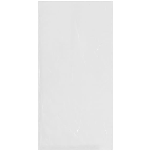 Plymor 15" x 30" (Pack of 50), 4 Mil Flat Open Clear Plastic Poly Bags