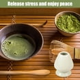thumbnail image 4 of Grusce 6 Pcs Matcha Whisk Set Practical Matcha Kit with Whisk Holder Matcha Whisk Sifter Tea Scoop and Tea Spoon Japanese Matcha Tea Set for Matcha Making Matcha Tea Lovers, 4 of 7