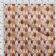 thumbnail image 4 of oneOone Cotton Cambric Dark Rose Brown Fabric Easter Craft Projects Decor Fabric Printed By The Yard 42 Inch Wide, 4 of 4