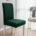 thumbnail image 2 of Solid Color Brushed High Elastic Chair Cover Soft and Comfortable Chair Seat Cover Slipcover Suitable For Dining Chair, 2 of 3