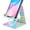 Iridescent Wave, variant on Tomorotec Iridescent Acrylic Cell Phone Stand, Portable Phone Holder for Desk Non-Slip Desktop Smartphones/Tablets Holder Compatible with iPhone Samsung Galaxy Pixel Phone Cradle Dock Home Office