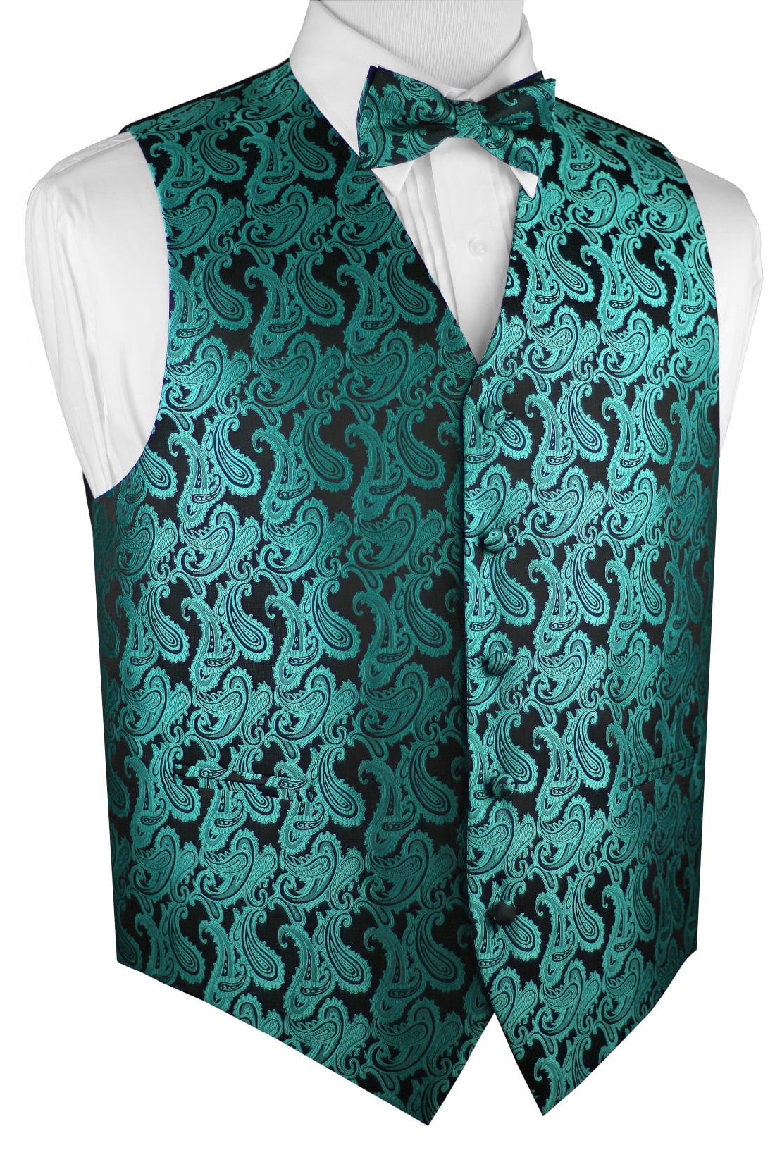 Italian Design, Men's Tuxedo Vest, Bow 