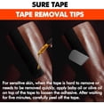 thumbnail image 5 of Sure Tape Water Resistant pro Synthetic Kinesiology Tape Roll Therapeutic Sports Tape Latex Free, 20 Precut, 10” Strips, 5 of 8