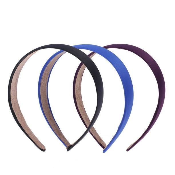unbranded 3Ud Diademas Anchas Para Decorar El Estilo Retro Con Antideslizante