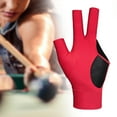 thumbnail image 6 of kesoto 3 Fingers Billiard Glove Left Hand Durable Professional Mitts Snooker Cue Glove Pool Cue Gloves for Indoor Women Men Practice red, 6 of 10