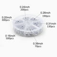 thumbnail image 3 of 1390Pcs O Ring Connectors Metal Open Jump Rings Set Metal Jump Rings for Jewelry Making Connectors,Silver, 3 of 6